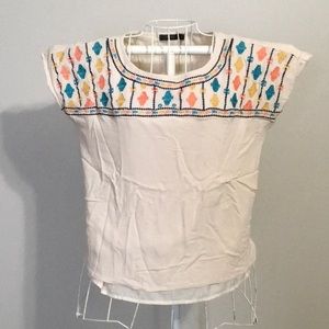 THML, size Medium, multi colored top
